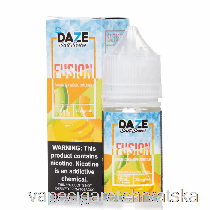 Vape Hrvatska Iced Banana Cantaloupe Honeydew - 7 Daze Fusion Sol - 30ml 30mg